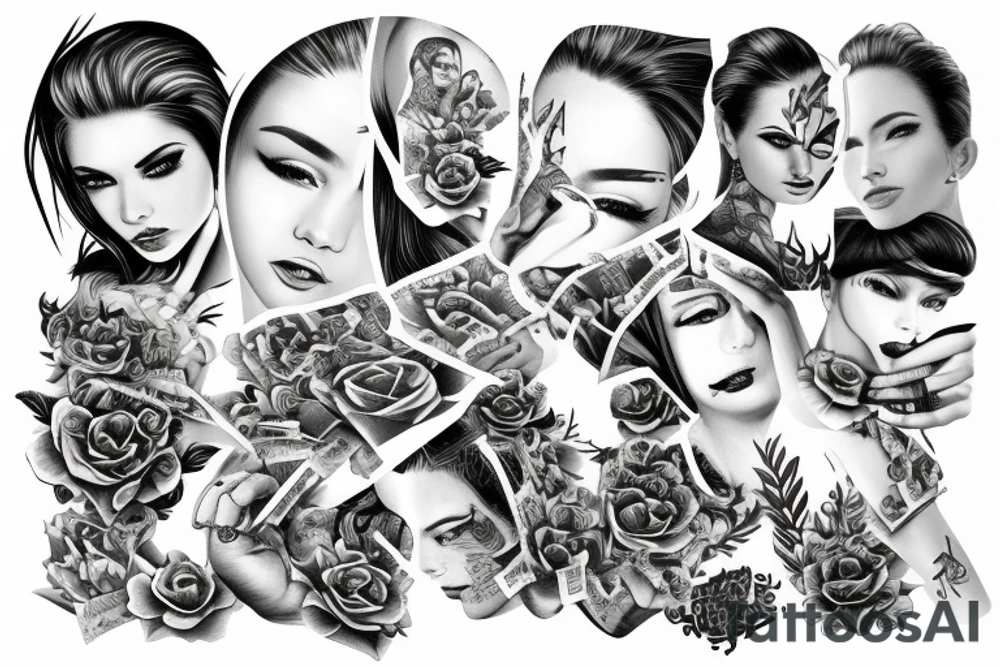 Money tattoo idea