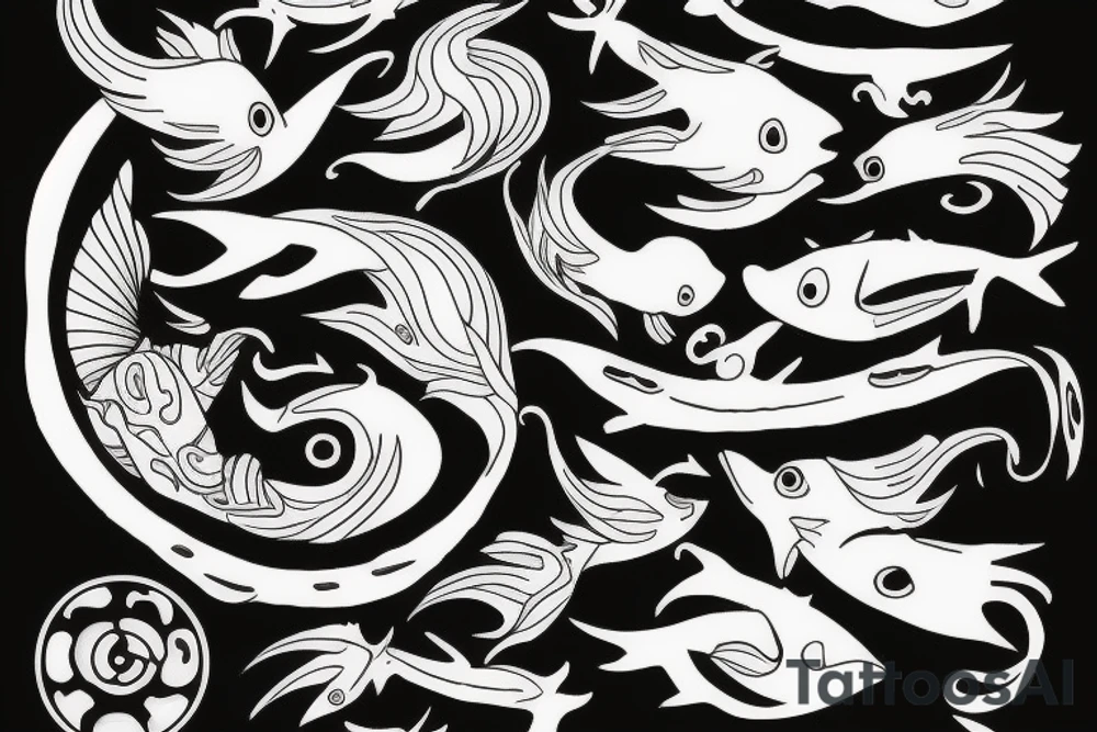 Pisces tattoo idea
