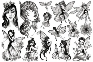 fairy tattoo idea