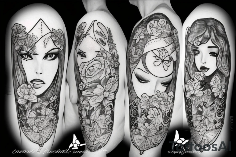 fairy tattoo idea