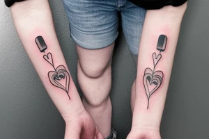 deaf-mute gesture I LOVE YOU tattoo idea