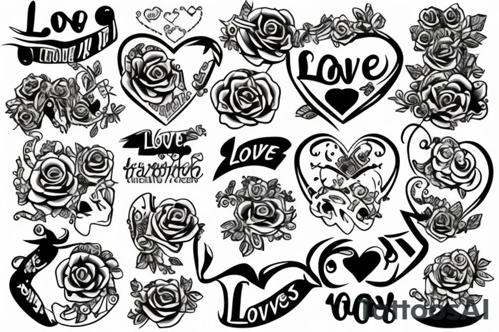 love tatoo tattoo idea