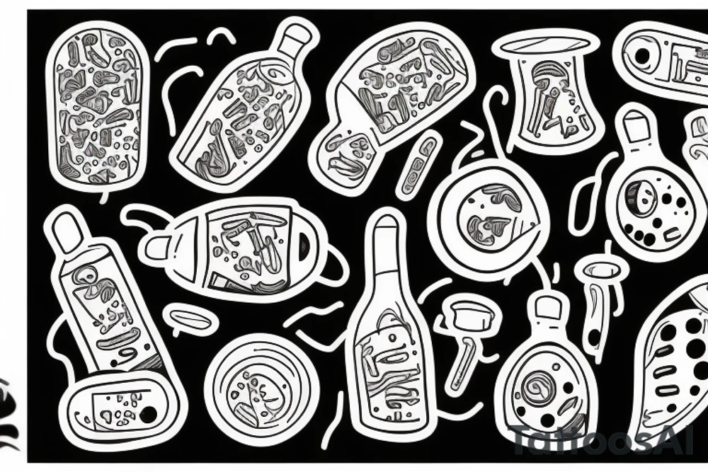 pills tattoo idea