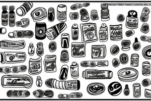 pills tattoo idea