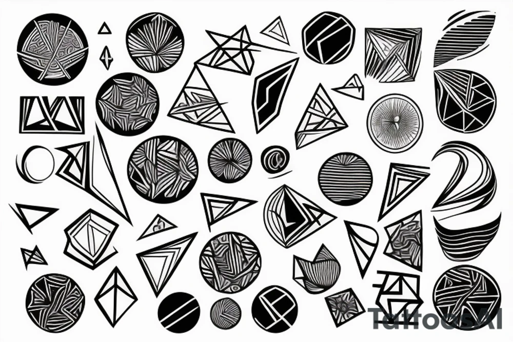 Fine lines tattoo idea
