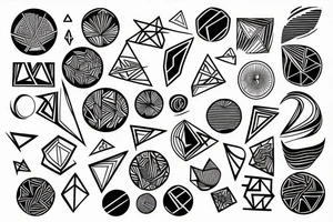 Fine lines tattoo idea