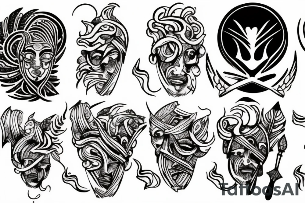 greek mythology tattoo idea