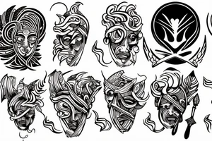 greek mythology tattoo idea
