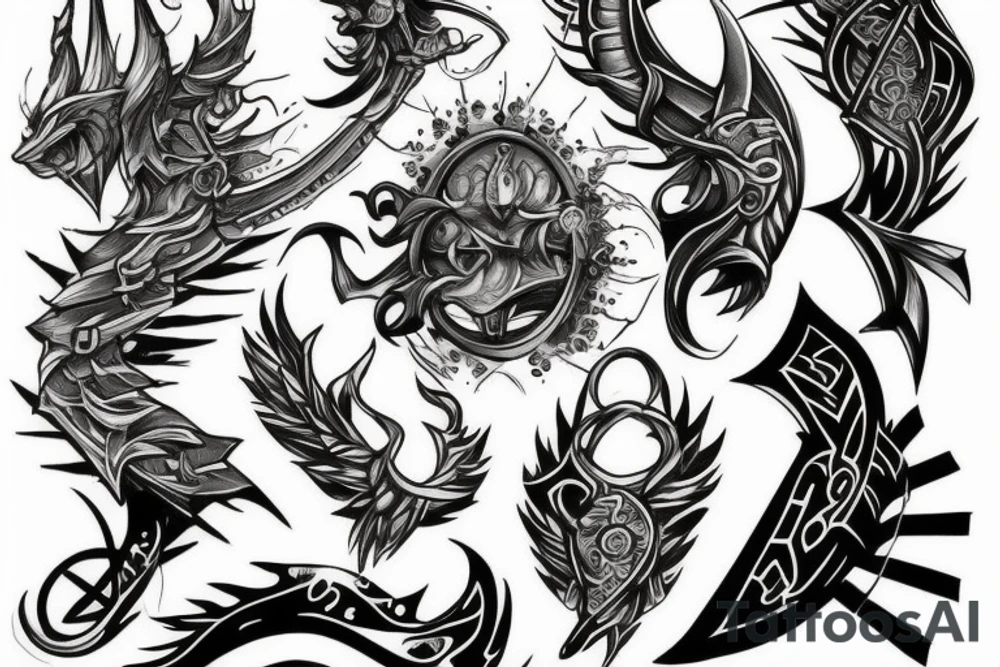 shurima tattoo idea