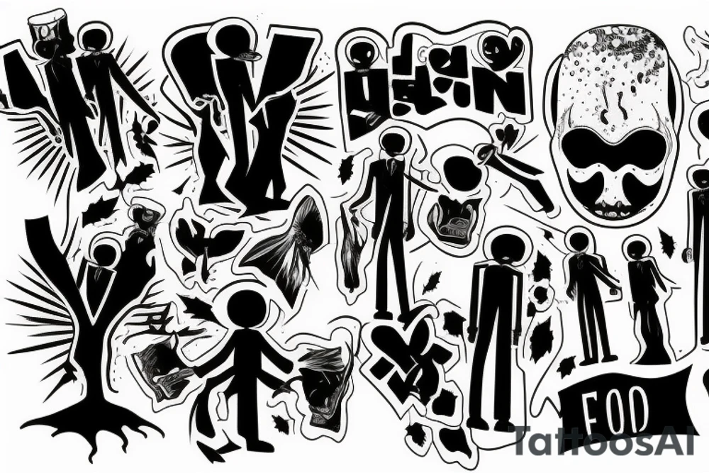 slenderman tattoo idea