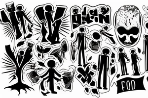 slenderman tattoo idea