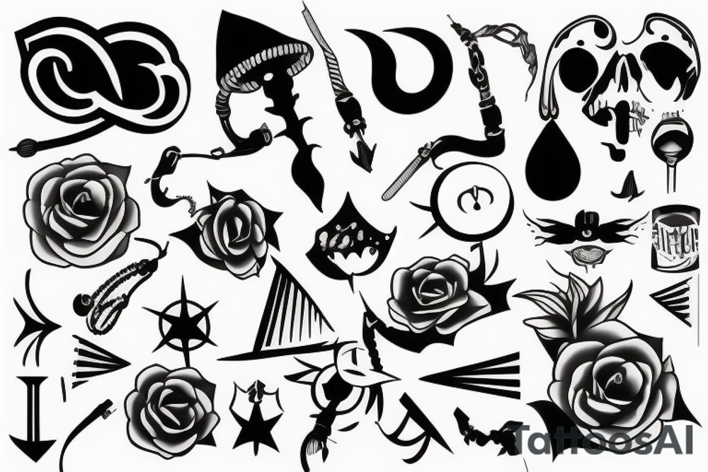 conquer tattoo idea