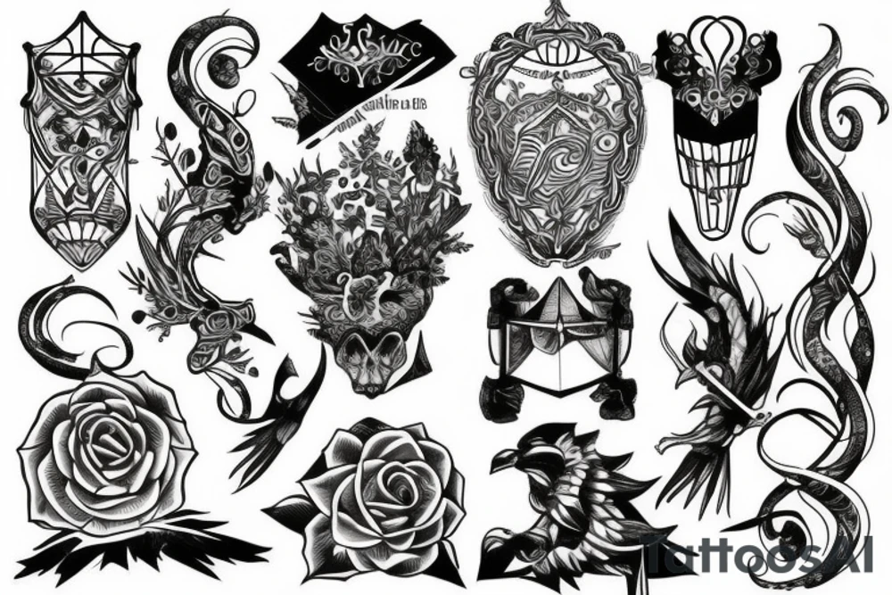 conquer tattoo idea