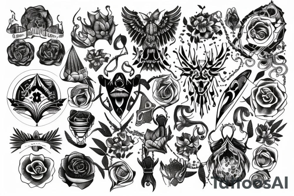 conquer tattoo idea