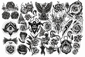 conquer tattoo idea