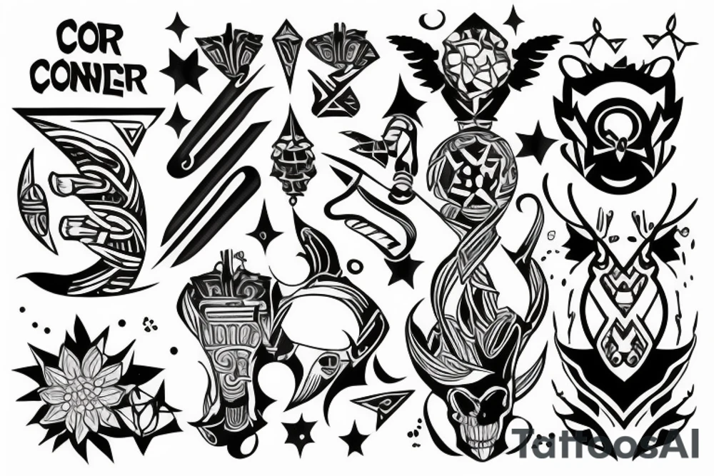 conquer tattoo idea