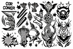 conquer tattoo idea