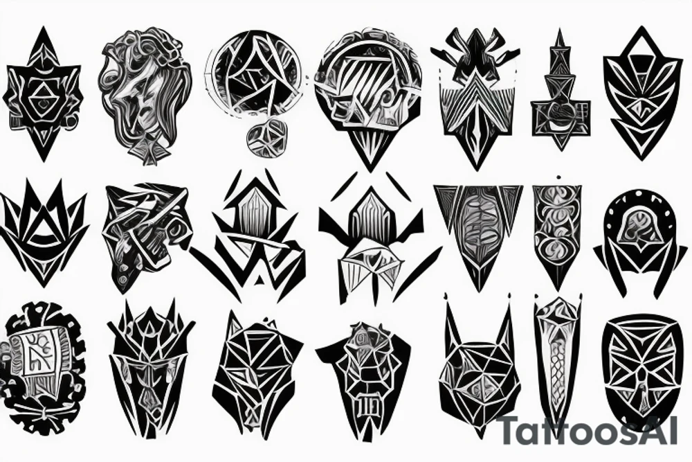 conquer tattoo idea