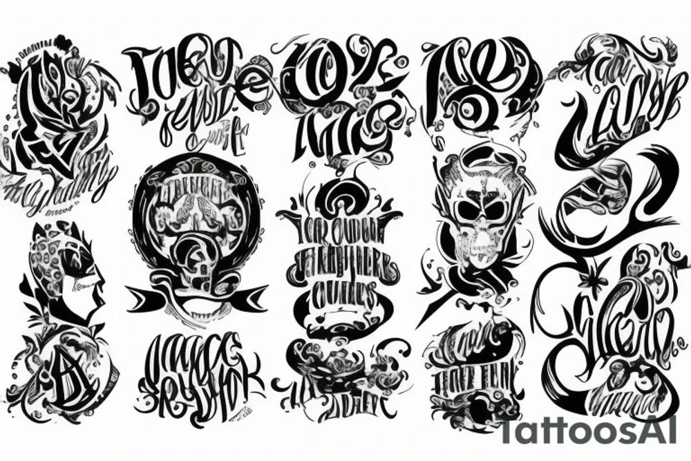 conquer tattoo idea