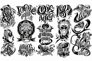 conquer tattoo idea
