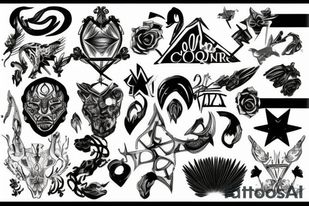 conquer tattoo idea