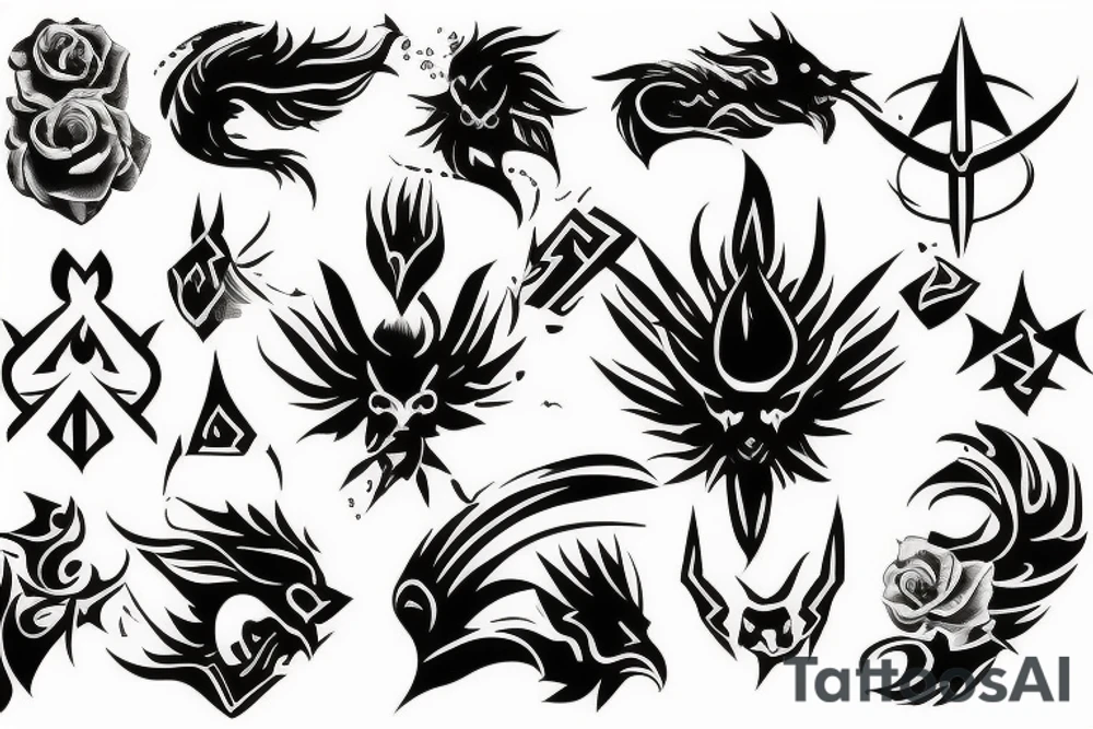 conquer tattoo idea