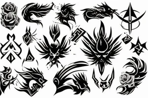conquer tattoo idea