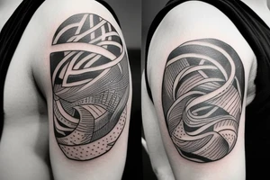 Getting stronger everyday tattoo idea