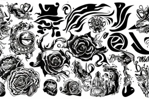 Getting stronger everyday tattoo idea
