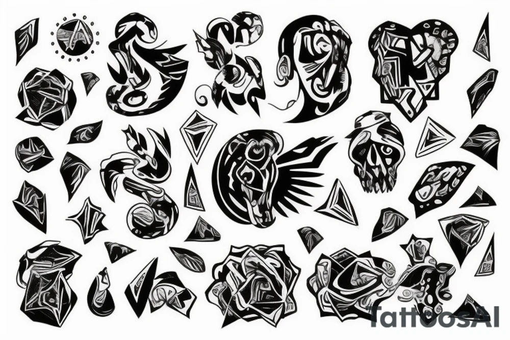 Getting stronger everyday tattoo idea