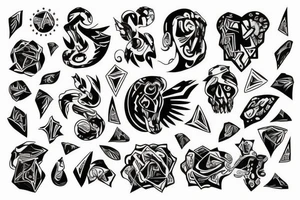 Getting stronger everyday tattoo idea