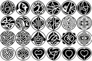 strength growth love tattoo idea