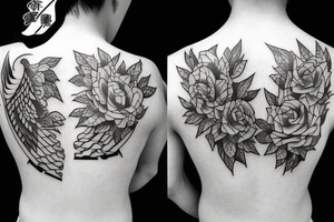 strength growth love tattoo idea