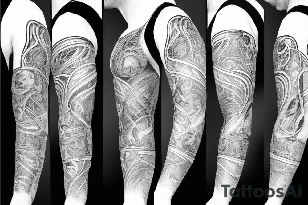 strength growth love tattoo idea