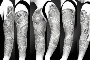 strength growth love tattoo idea