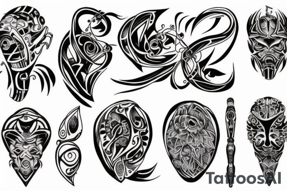 strength growth love tattoo idea