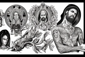 Prophet Moses tattoo idea