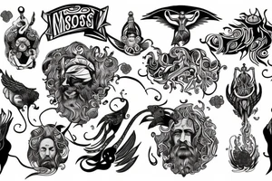 Prophet Moses tattoo idea