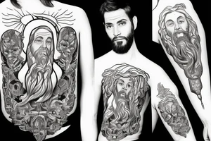 Prophet Moses tattoo idea