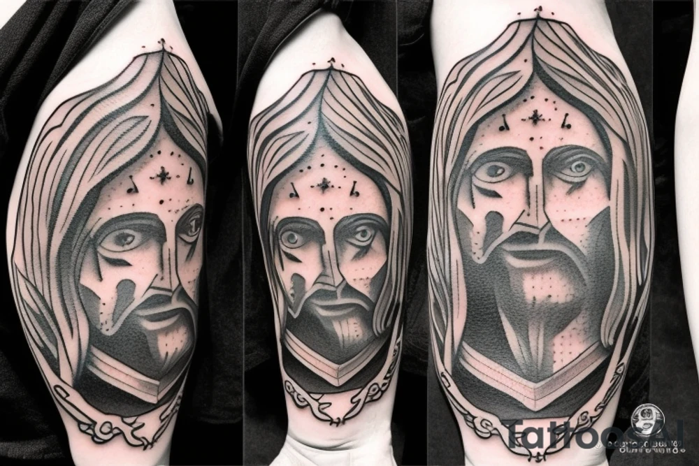 Jesus tattoo idea