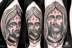 Jesus tattoo idea
