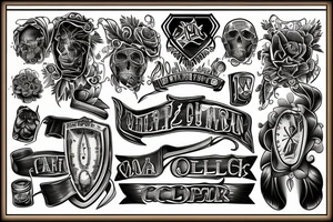 Western Christian tattoo idea