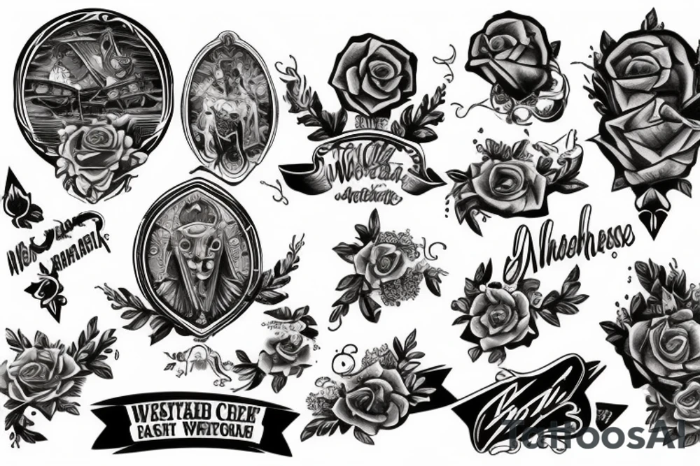 Western Christian tattoo idea