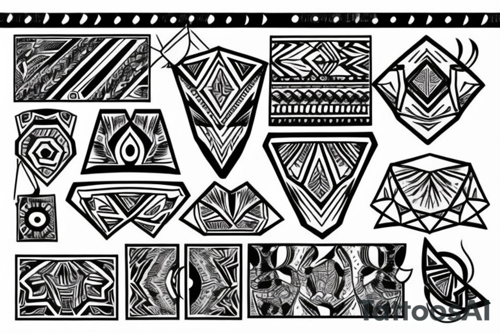 Diamond with a western style tattoo idea