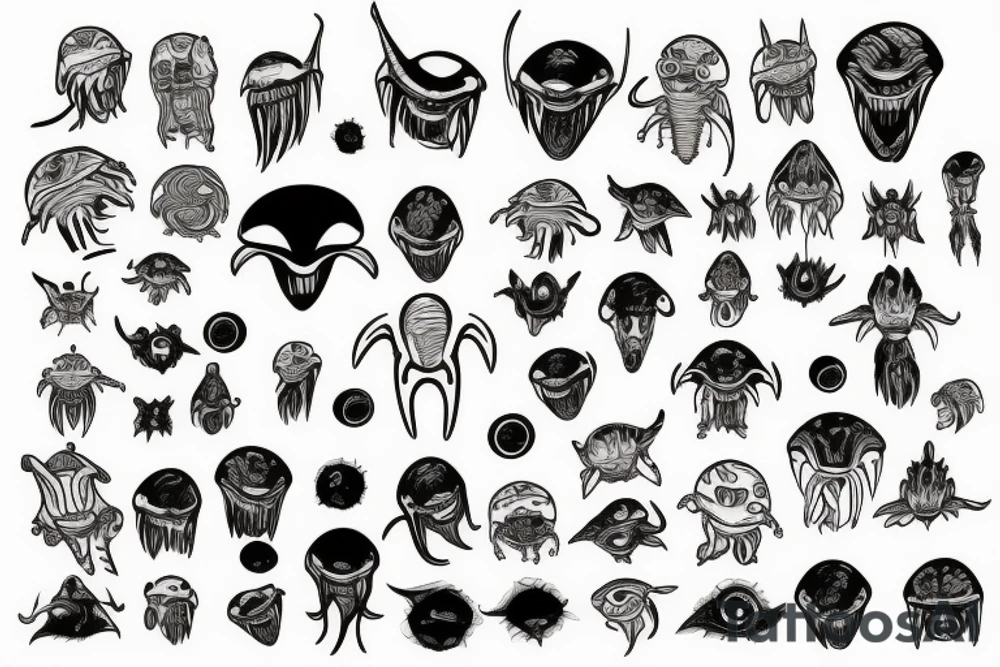 alien tattoo idea