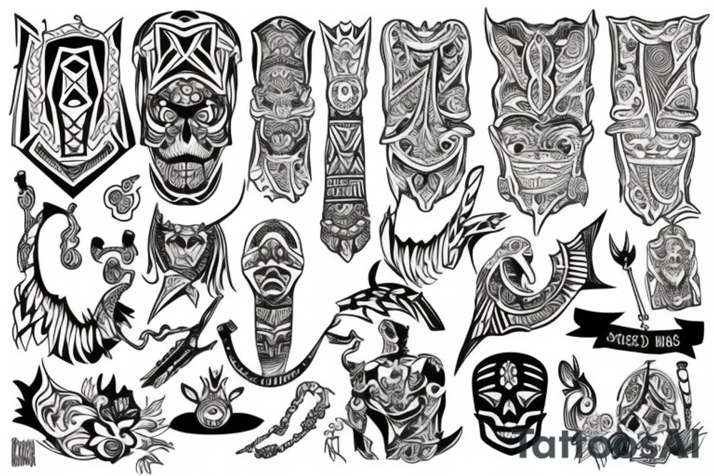 tribal tattoo tattoo idea