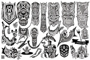 tribal tattoo tattoo idea