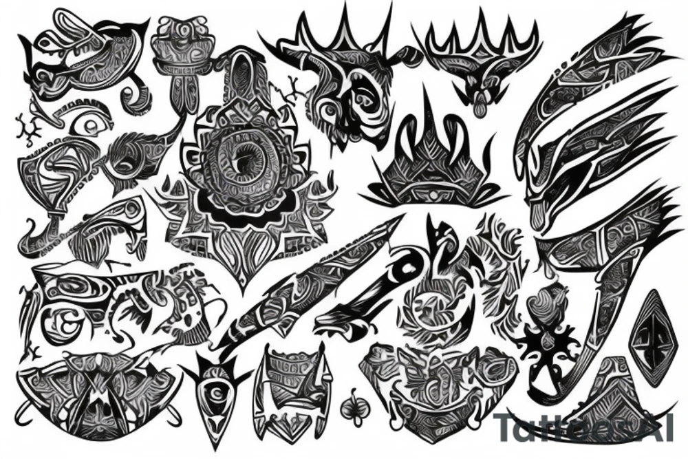 tribal tattoo tattoo idea
