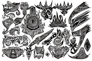 tribal tattoo tattoo idea
