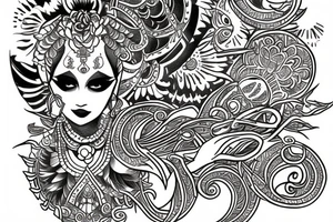 arjuna tattoo idea